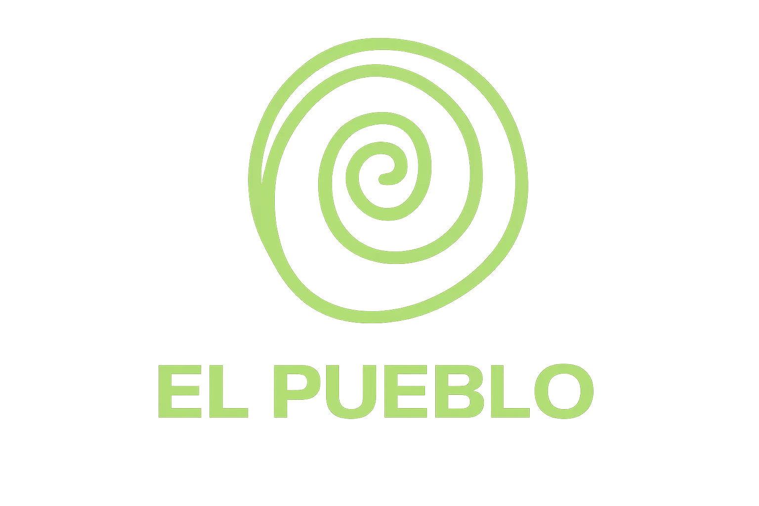 EL Pueblo Logo Grün